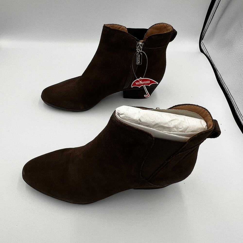 NWB Blondo Victory Waterproof Ankle Boots Brown Women's Size 7.5M - Picture 5 of 9